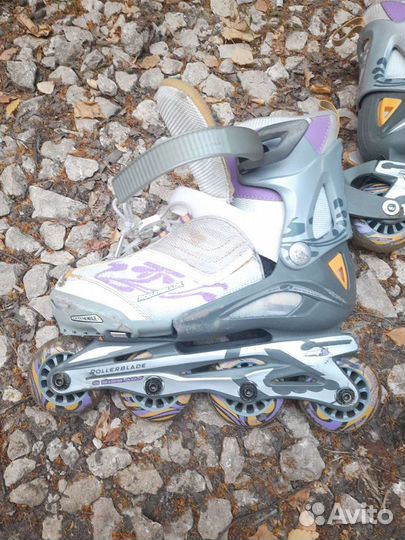 Ролики rollerblade раздвижные 32-37 размер