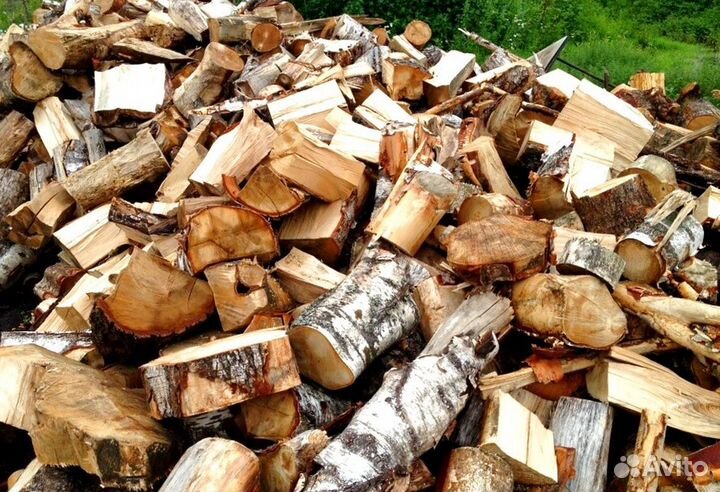 Дрова чурками
