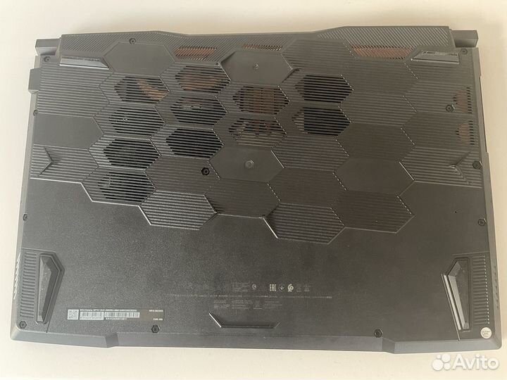 Ноутбук Msi Katana GF76 12uc-265XRU