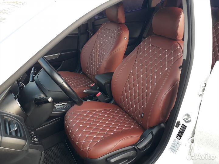 Установка авточехлов выезд мастера