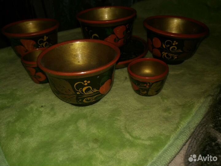 Посуда деревянная