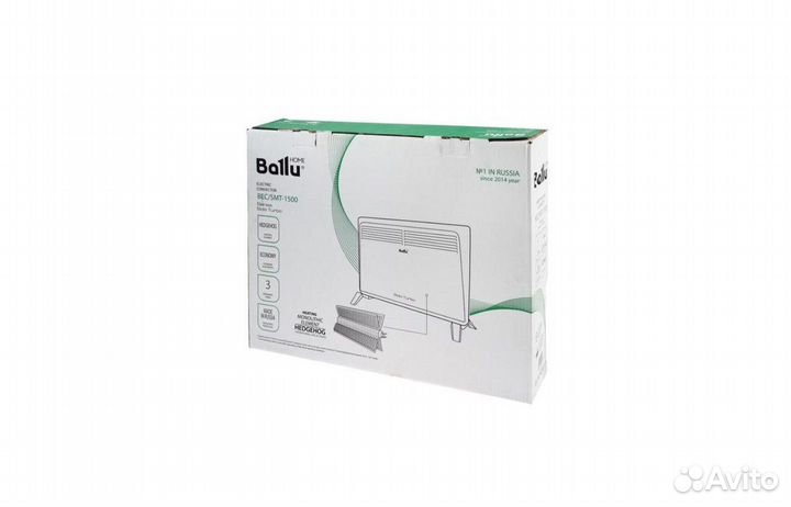 Конвектор электричексий Ballu Solo Turbo 1.5 кВт