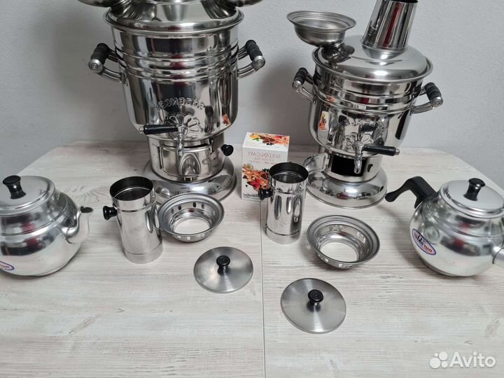 Самовар на углях на дровах / Новые