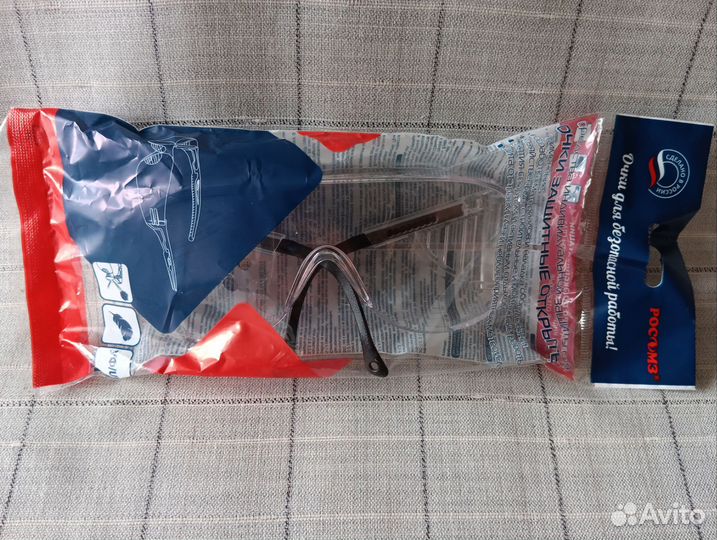 Очки защитные открытые росомз