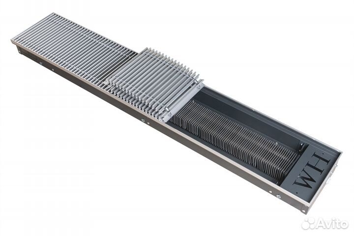 Конвектор в пол KWH 350-105-1500 мощность 1136 Вт