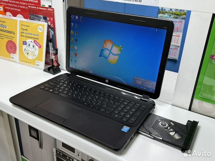 Ноутбук Hp 250 4х - ядерный процессор