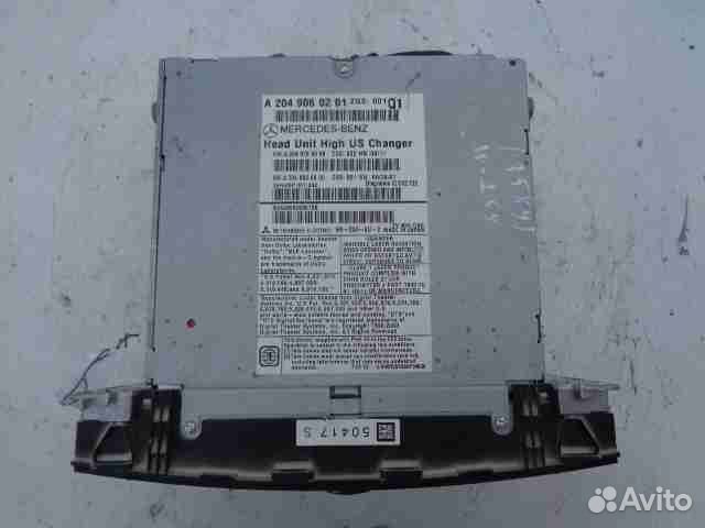Магнитола Mercedes C-klasse W204 2049060201