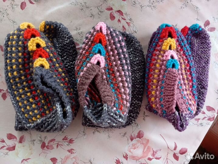 Следки вязаные ручной работы