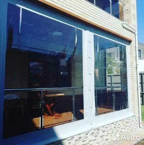 Мягкие окна для беседки