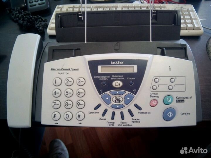 Факс Brother FAX T106
