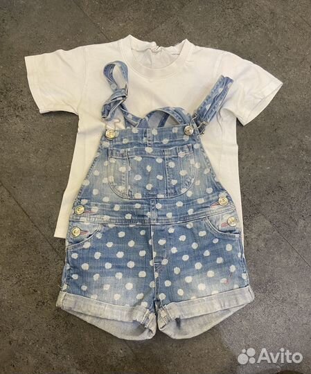 Вещи пакетом на девочку 98