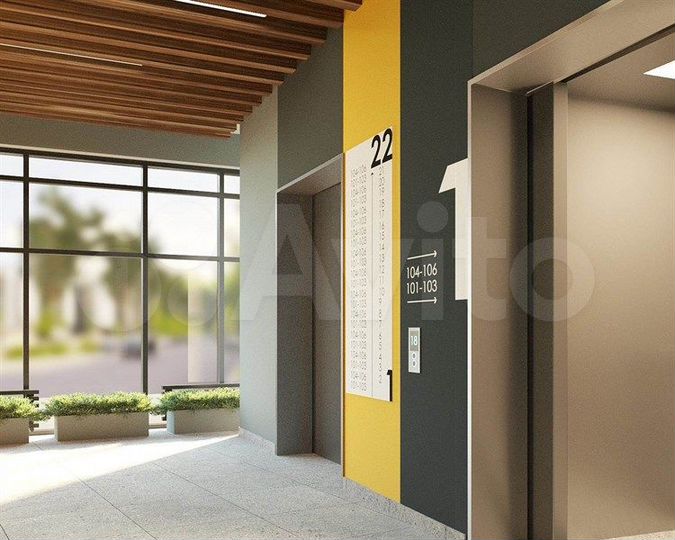 2-к. квартира, 47,8 м², 14/22 эт.