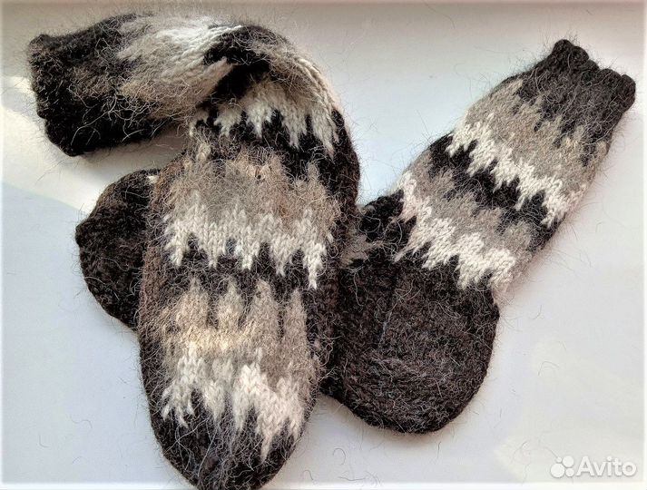 Носки из собачьей шерсти