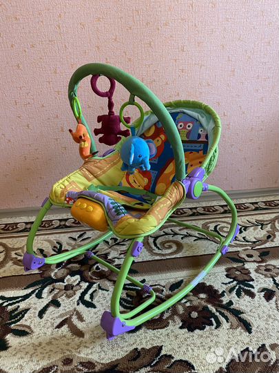 Шезлонг качалка Geburt для детей от 0 до 6 месяцев