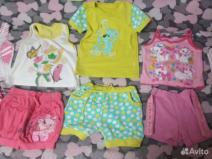 Одежда для девочек 2-5 лет