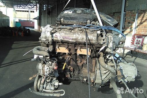 Двигатель в сборе двс nissan AD Y10 ga15ds 1996