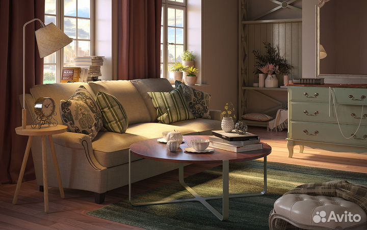 3d визуализация интерьера