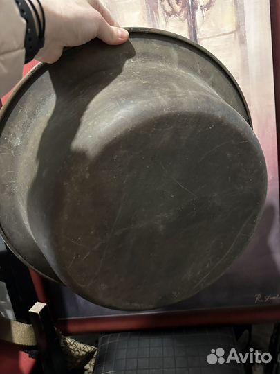 Латунный таз для варенья