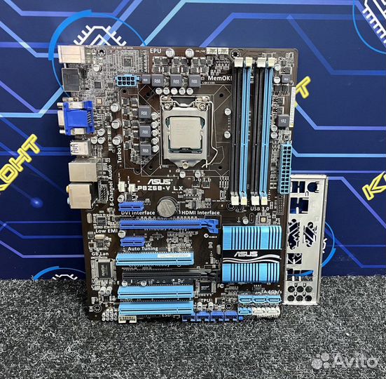 Комплект Asus P8Z68-V LX + i7 3770 1155 Lga