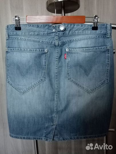 Юбка джинсовая Levi’s Skirt размер L