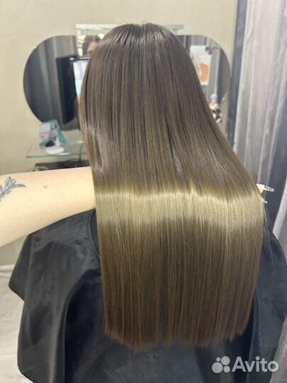 Кератин ботокс волос