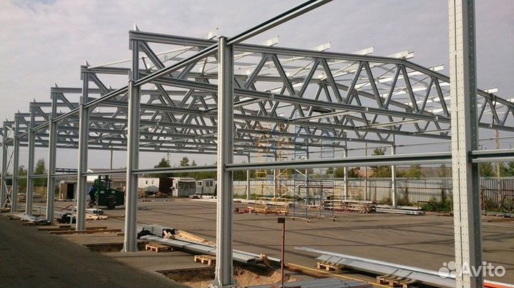 Металлоконструкции. Каркас здания