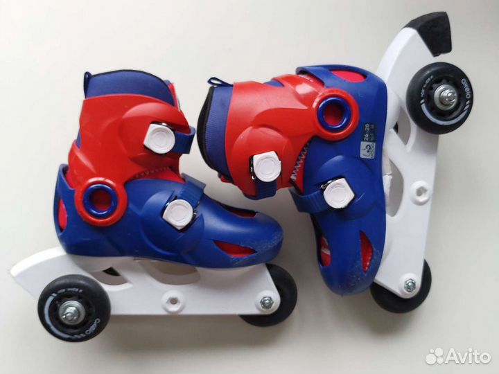 Раздвижные детские ролики oxelo 26-28