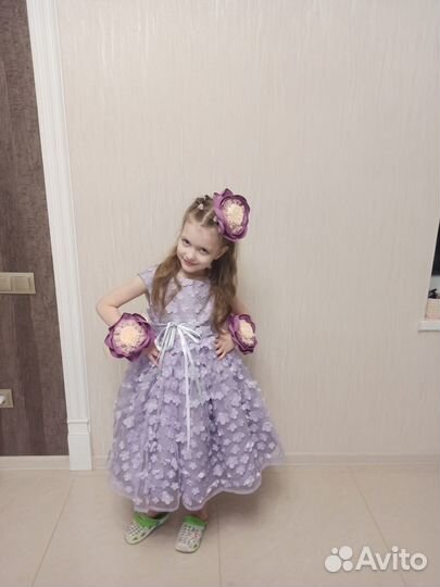 Детское нарядное платье