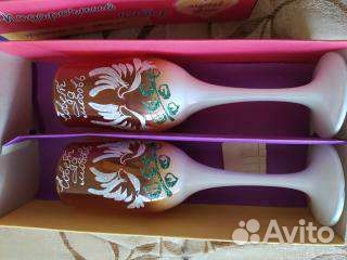 Бокалы для жениха и невесты