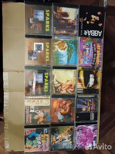 Cd диски музыка,разные жанры 65шт(цена за все)