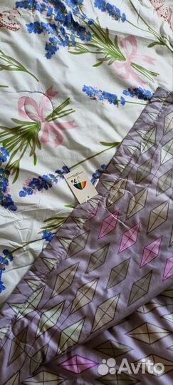 Одеяло покрывало двусторонние