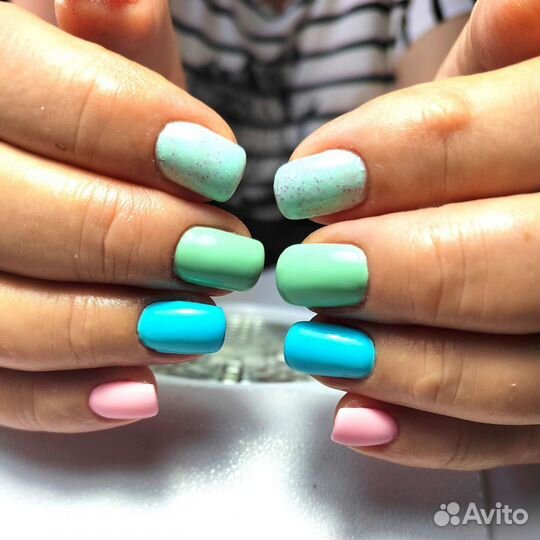 Маникюр с покрытием гель-лаком