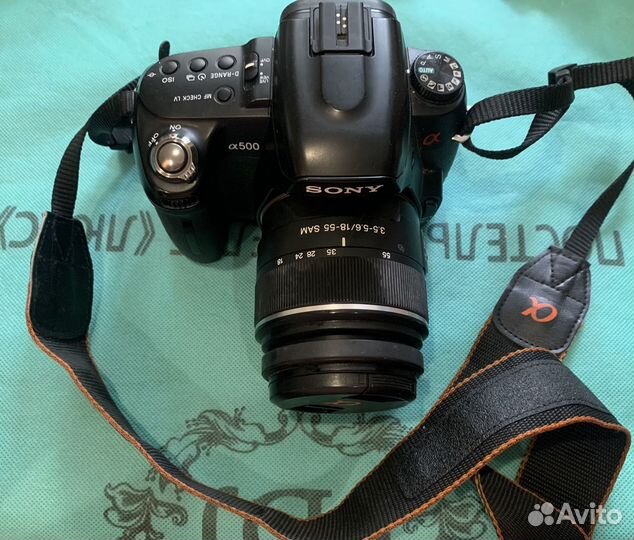 Фотоаппарат Sony dslr-a500 kit 18-55mm