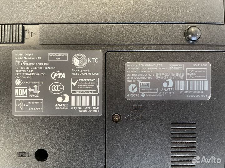 Ноутбук hp на запчасти