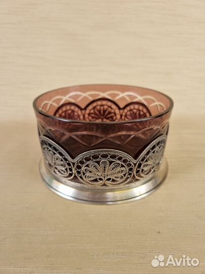 Конфетница скань мельхиор СССР