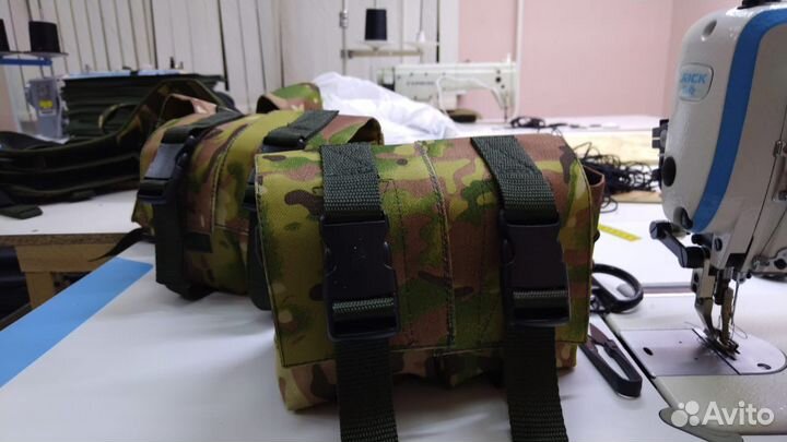 Подсумок под два магазина для свд