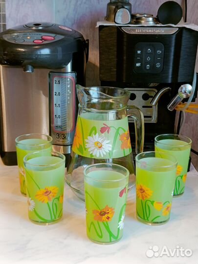 Набор кувшин и стаканы