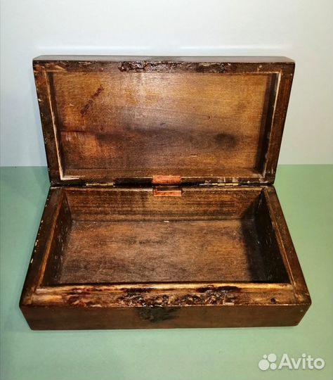 Шкатулка русский стиль Абрамцево 30 е годы