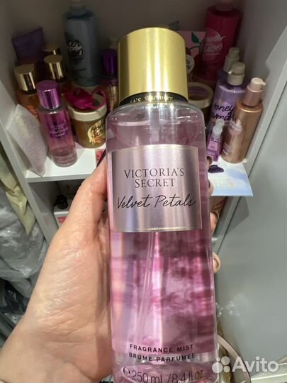 Мист Victoria Secret velvet petals, Aqua Kiss