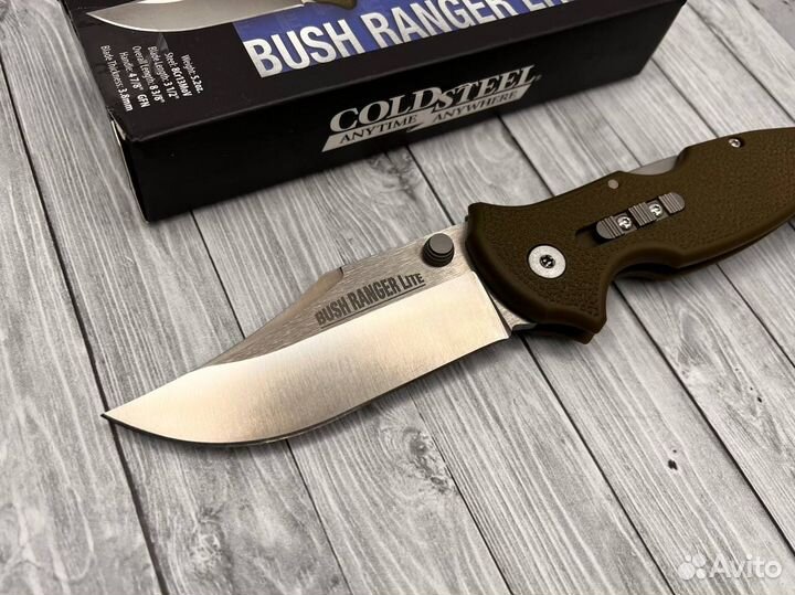 Нож Cold Steel Bush Ranger Lite 21A,зеленый