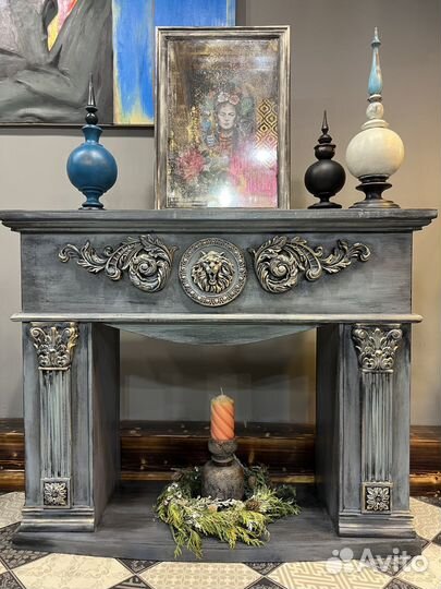 Винтажный камин для вашего интерьера