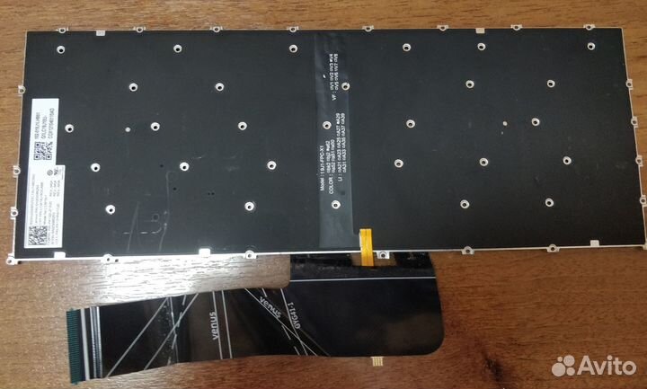 Клавиатура для ноутбука lenovo с подсветкой, немец