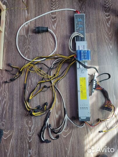 Серверный блок питания для майнинга hp dell 2450w