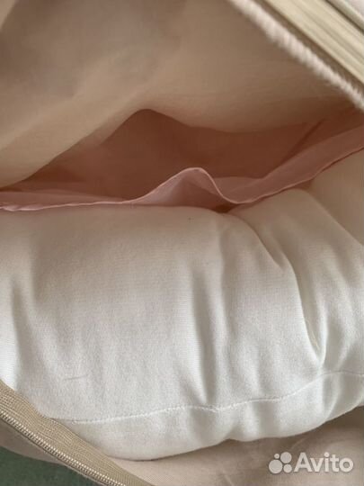 Кокон для новорожденных подушка бабочка стопер