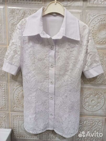 Блузка школьная