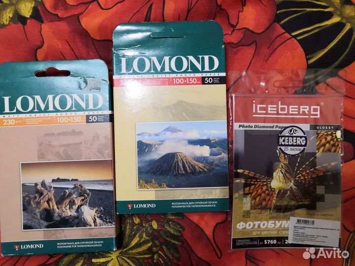 Фотобумага 10х15