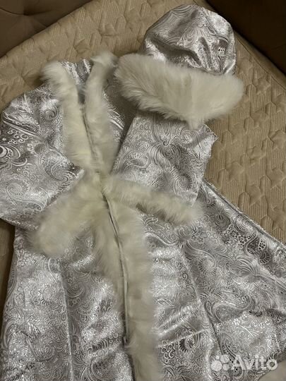 Костюм снегурочки детский