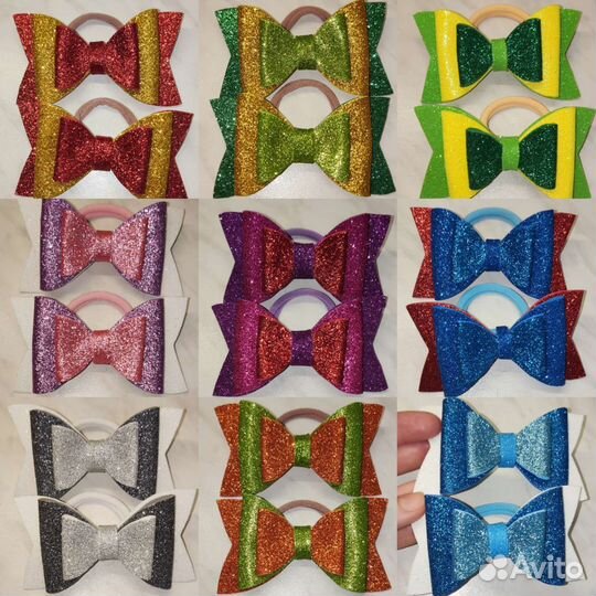 Бантики для девочки из фоамирана