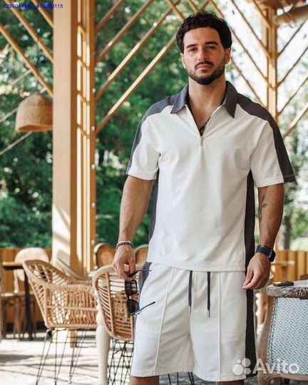 Шорты и футболка мужской костюм из Турции