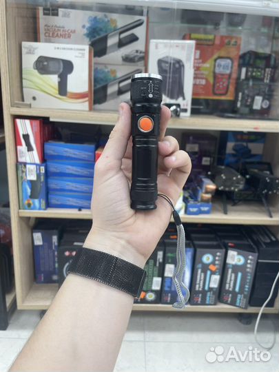 Фонарь USB Charge LED Flashlight